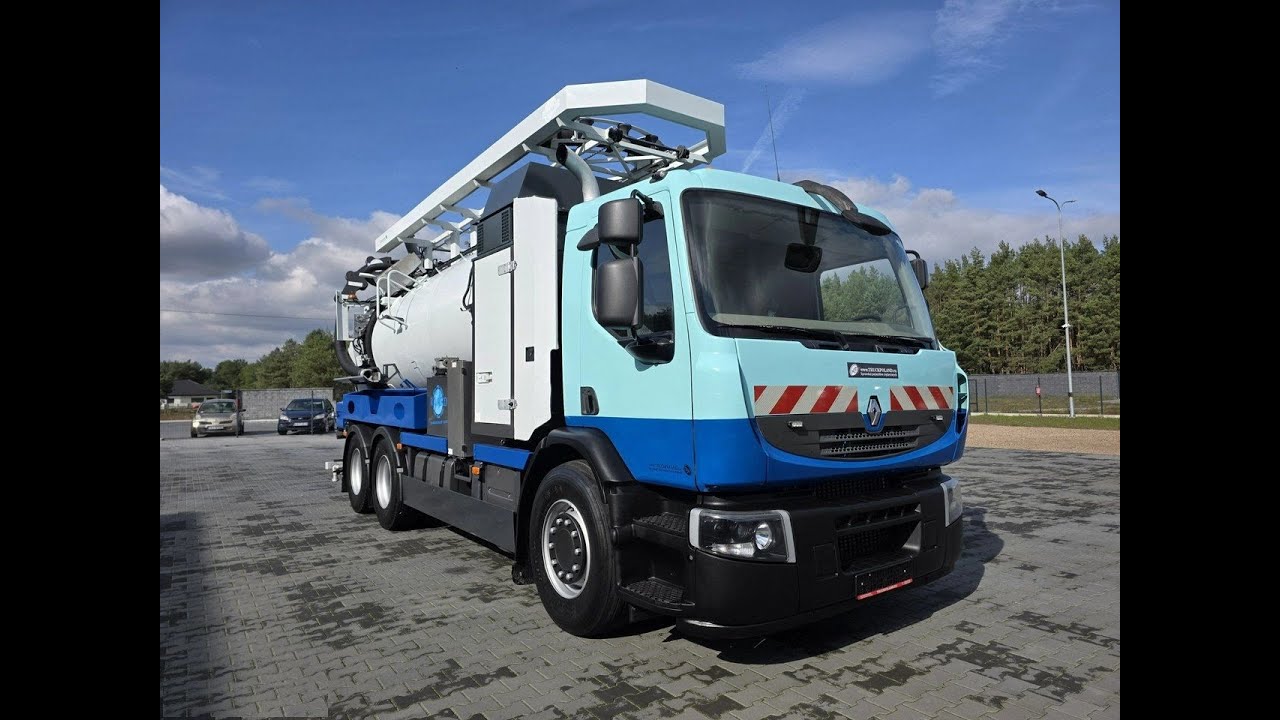 Renault WUKO RIVARD RECYTLING do zbierania odpadów płynnych