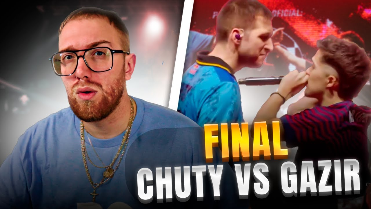 ¡GAZIR ENTRA EN LA HISTORIA DEL FREESTYLE! | CHUTY VS GAZIR FINAL FMS ESPAÑA 2023