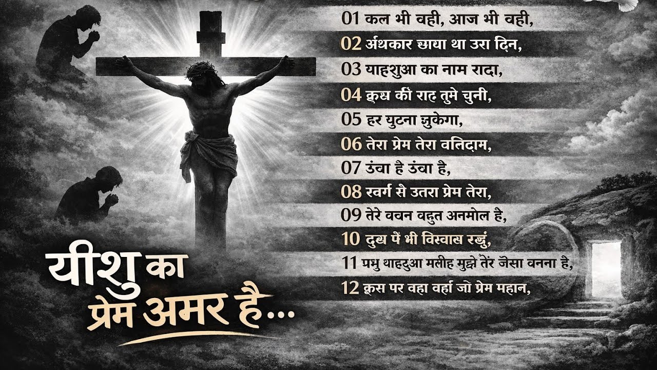 यीशु का प्रेम अमर है, Prabhu YAHSHUA Masih ke Geet hindi #newsong #masihsong #masihgeet #worship#mix