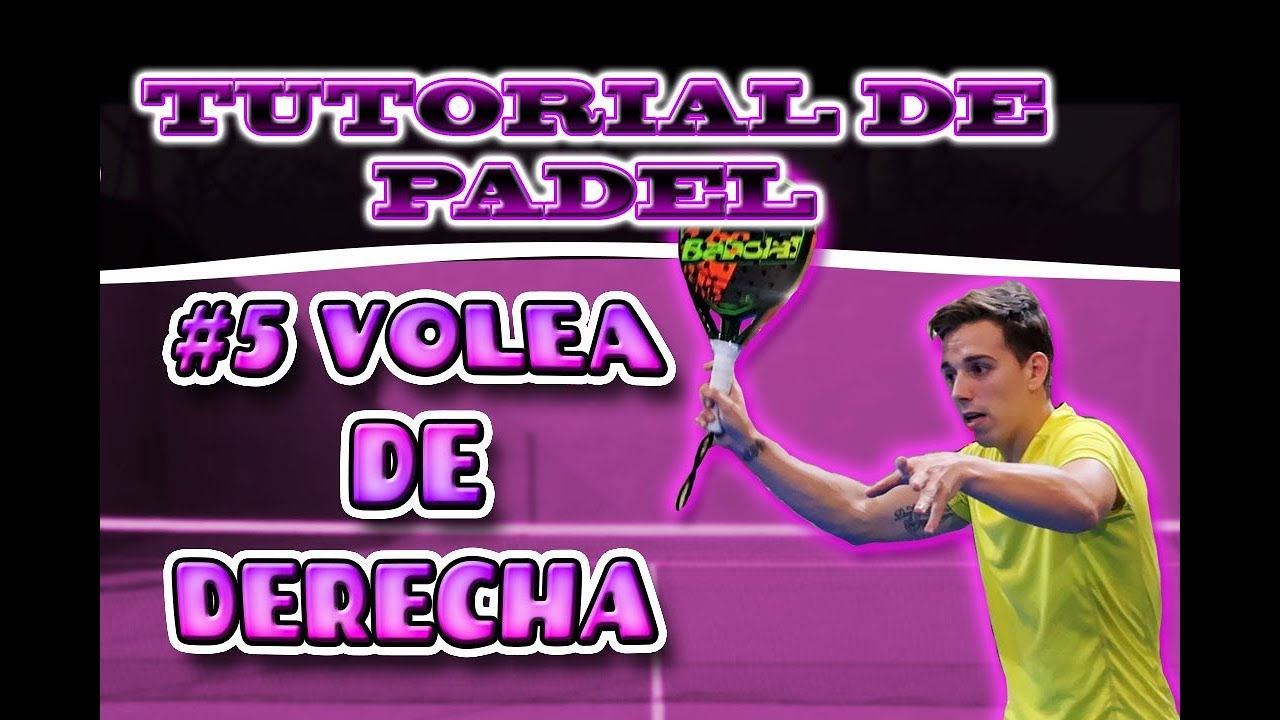 TUTORIAL DE PADEL | #5 VOLEA DE DERECHA | Ivan Garcia Padel