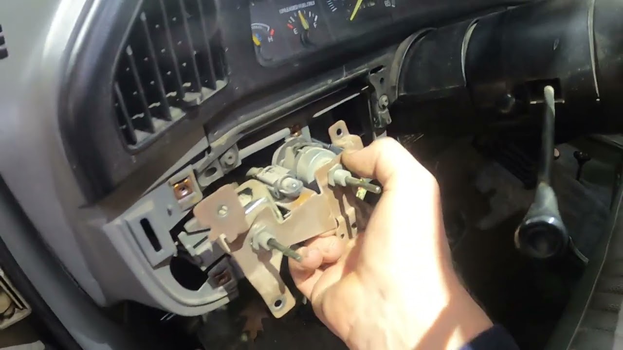 1988 Ford Super Duty F150 F250 F350 Headlight Switch Removal