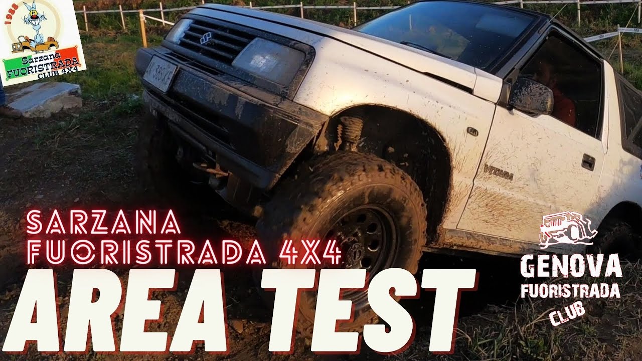 AREA TEST del SARZANA FUORISTRADA 4X4 con GENOVA FUORISTRADA
