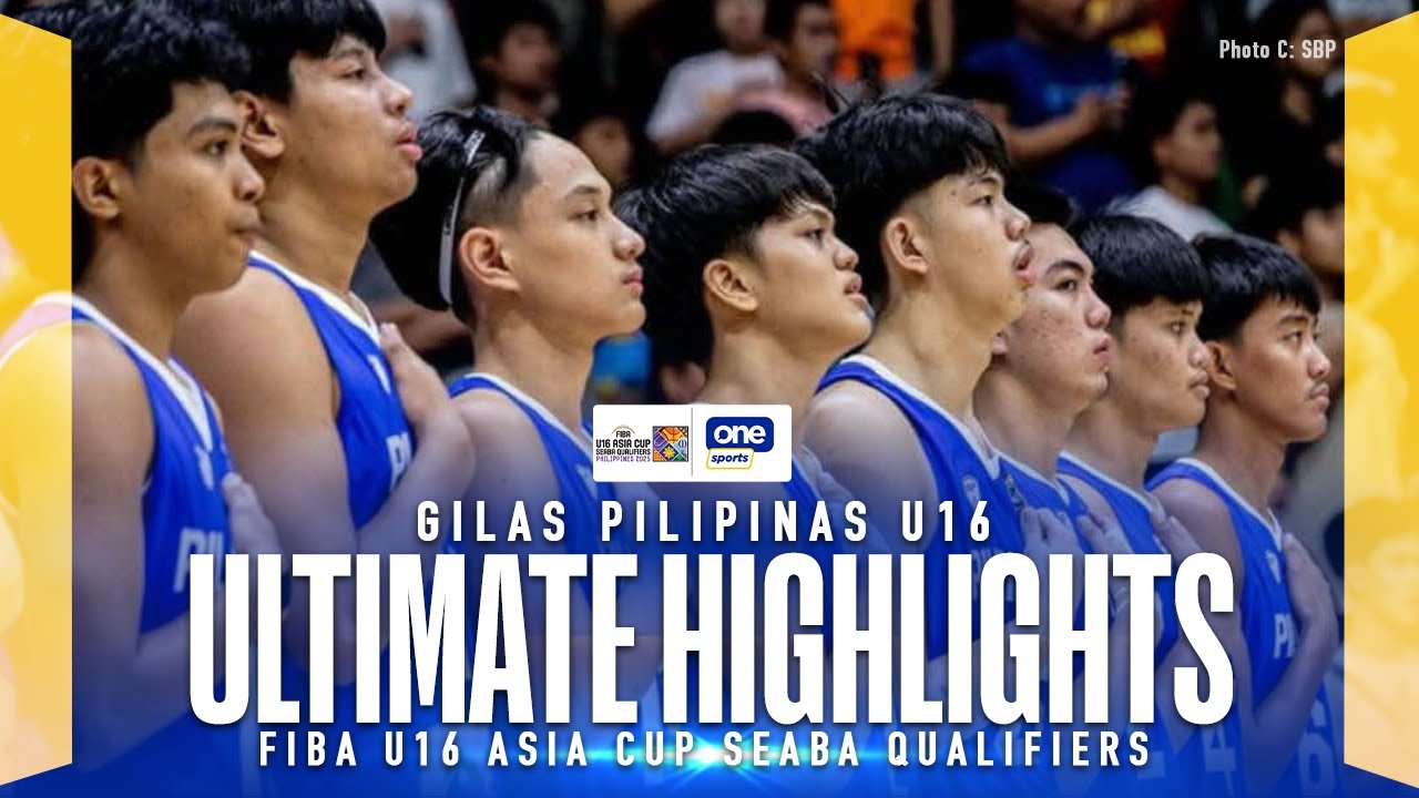 GILAS YOUTH’S CLEAN SWEEP IN QUALIFIERS | FIBA U16 ASIA CUP SEABA QUALIFIERS | ULTIMATE COMPILATION