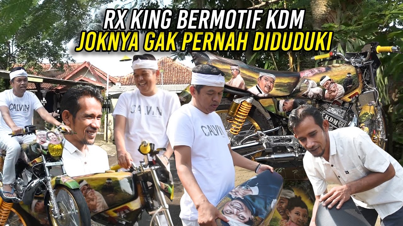 RX KING BERMOTIF KANG DEDI |ENJAY WARGA BOGOR SAKING HORMATNYA JOKNYA TIDAK PERNAH DIDUDUKI