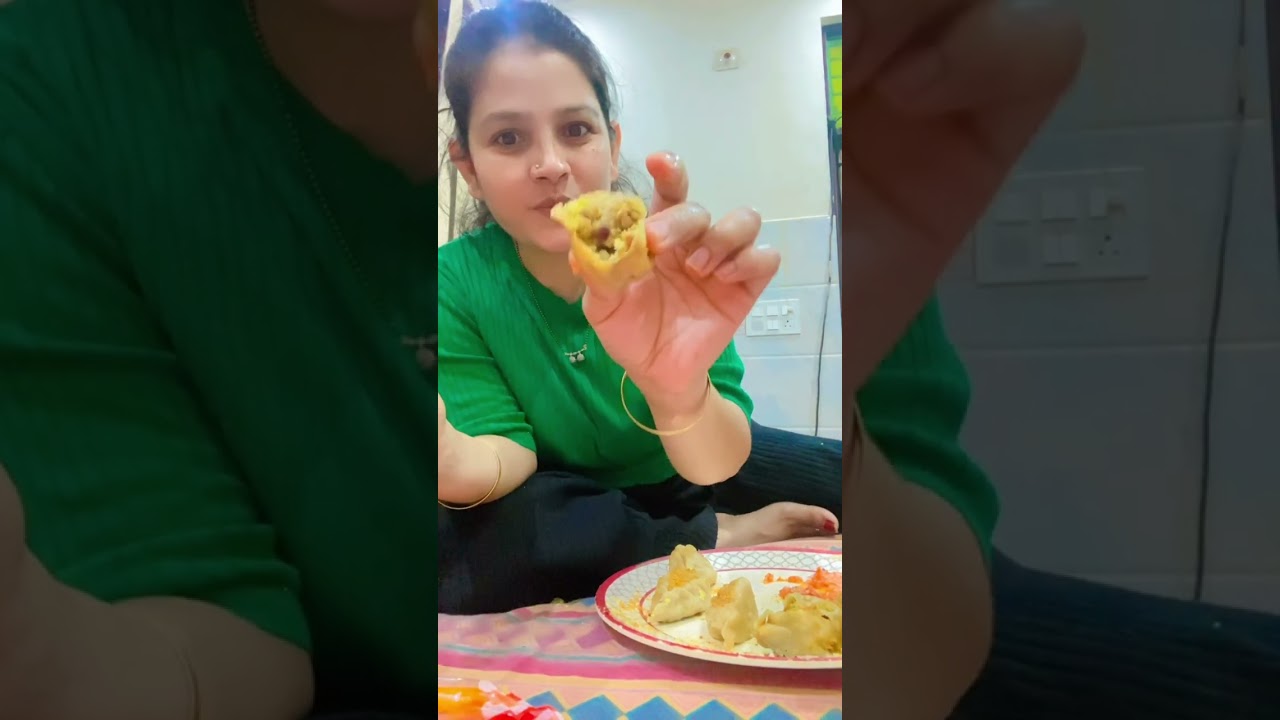 aaj ka din full must with momo and  #vlogger #momosfood #trending #minivlog #family 