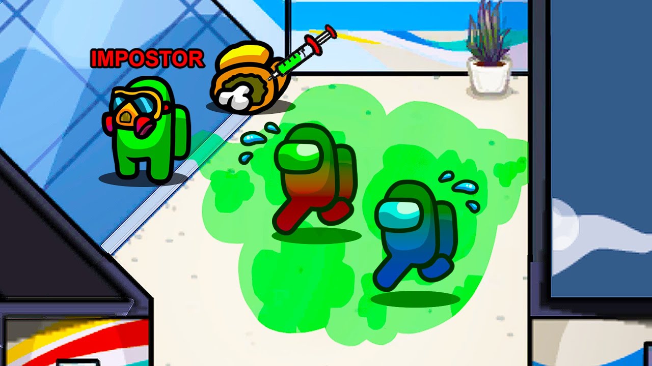 NEW Poison FART Class in Among Us!