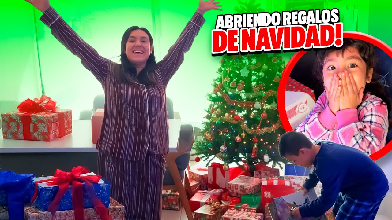 ESTOS REGALOS LES TRAJO SANTA CLAUS A LOS NIÑOS // no lo podían creer