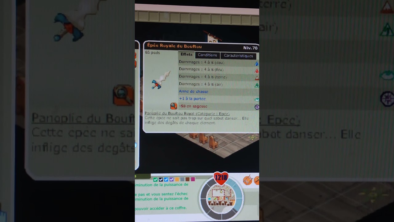 DOFUS RETRO FORGEMAGIE  EPEE BR  EXO PO/CHASSE  #dofusretro #dofus #forgemagie