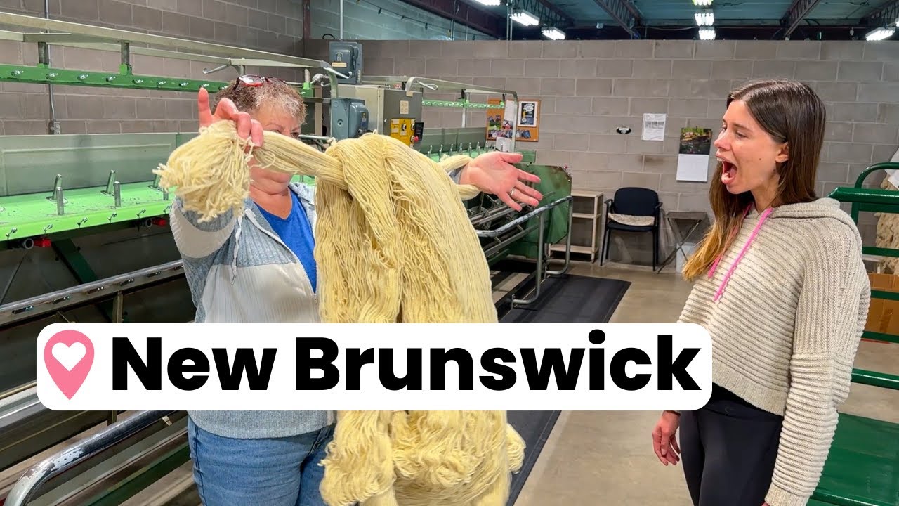 We Toured Canada's OLDEST Woolen Mill