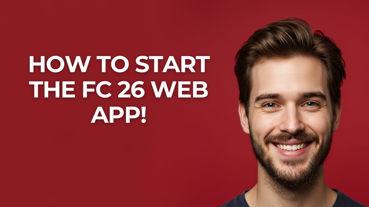 How to Start The Fc 26 Web App! - GUIDE!