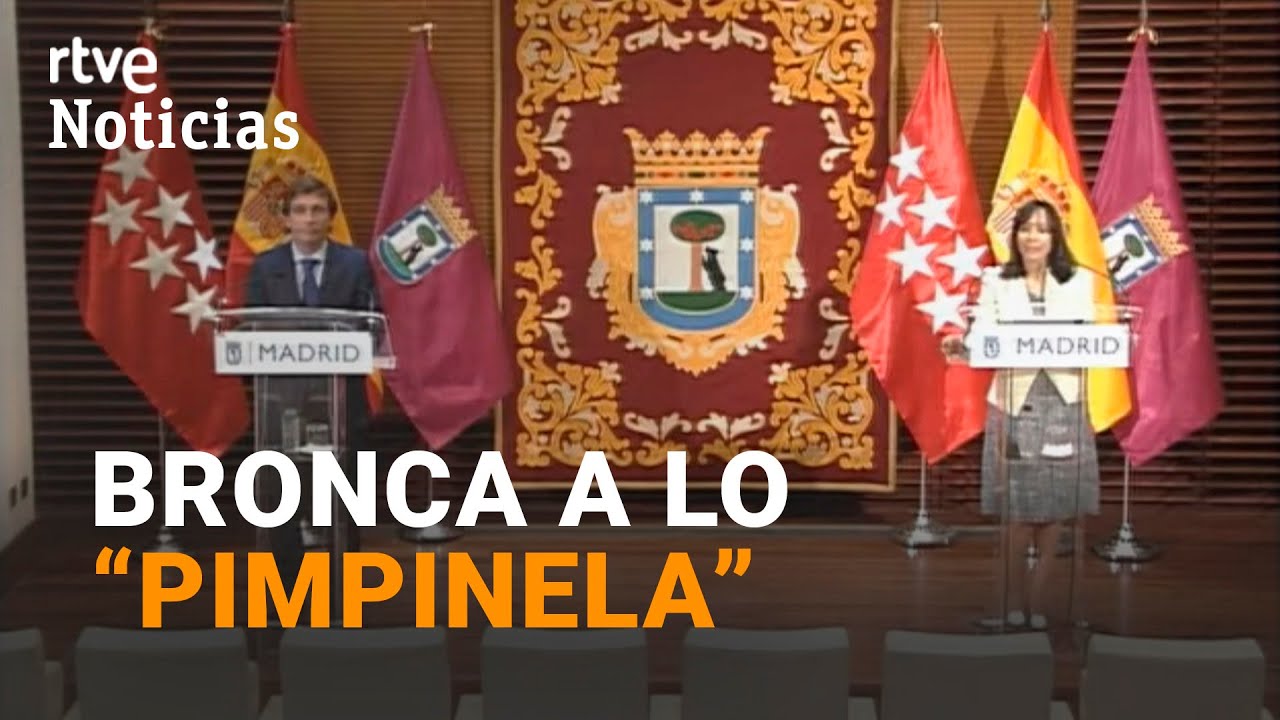 RIFIRRAFE entre el ALCALDE de MADRID y la DELEGADA del GOBIERNO en pleno acto conjunto | RTVE