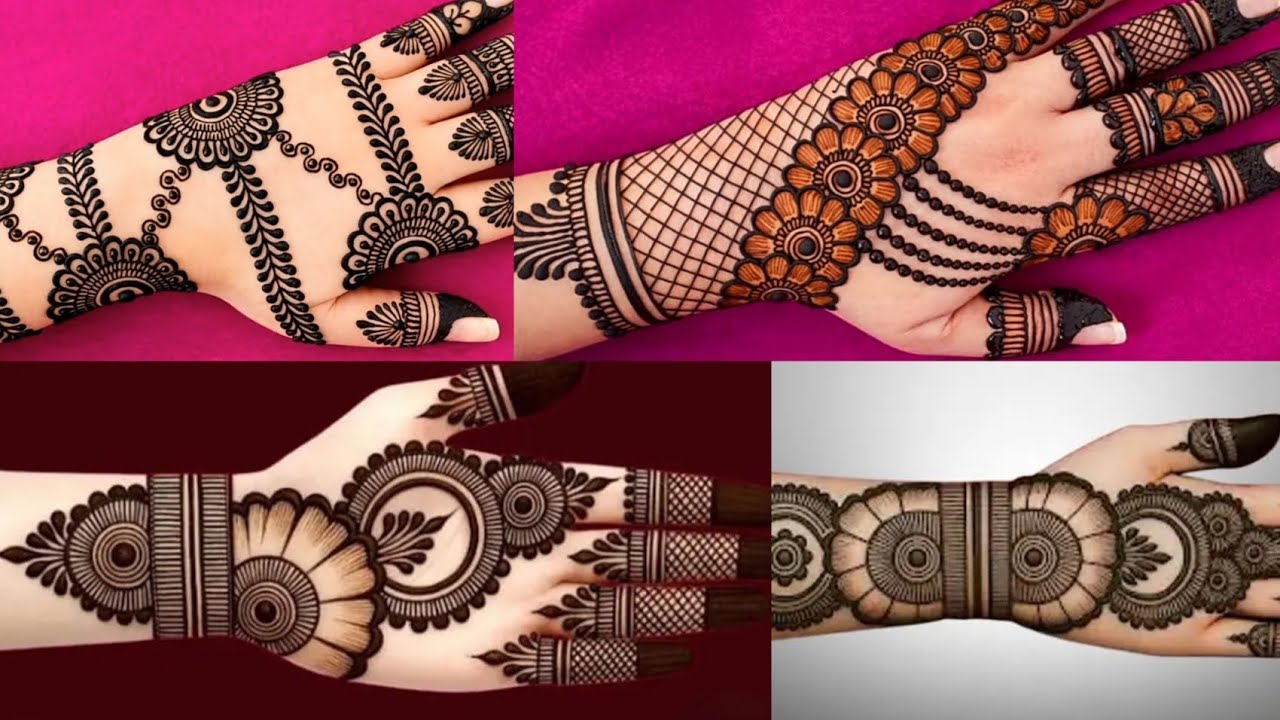 Beautiful Full Hand Mehndi Design|Stylish Circular Pattern Mehndi | EasyBack Hand Mehndi 2026