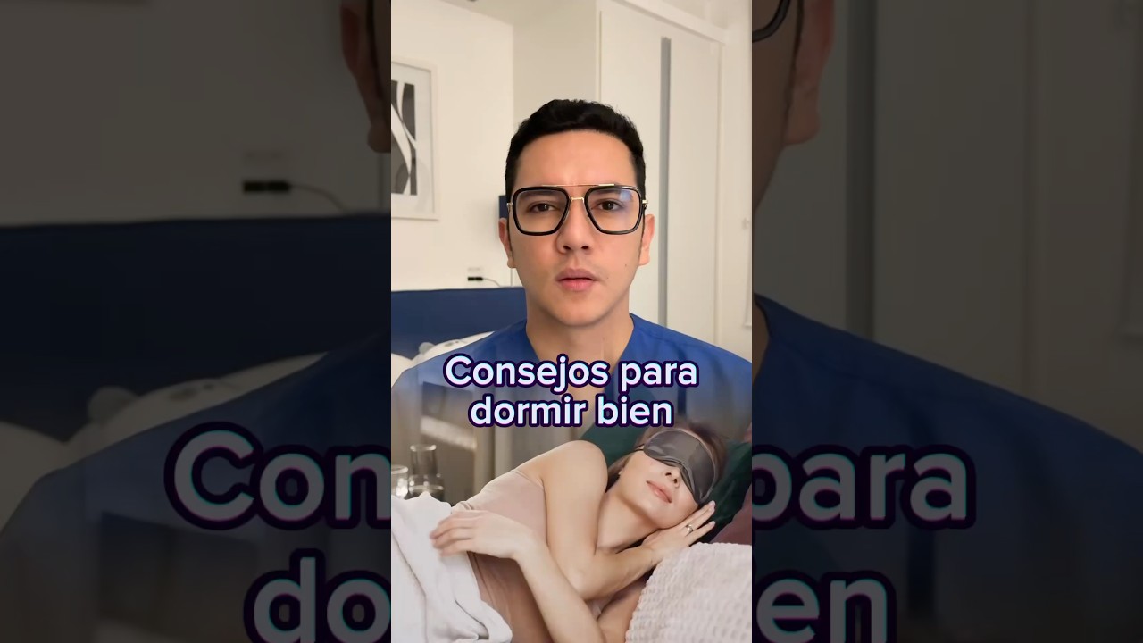 &iexcl;Revelado! Consejos para dormir mejor seg&uacute;n la ciencia. #medicina #shorts #consejosdesalud