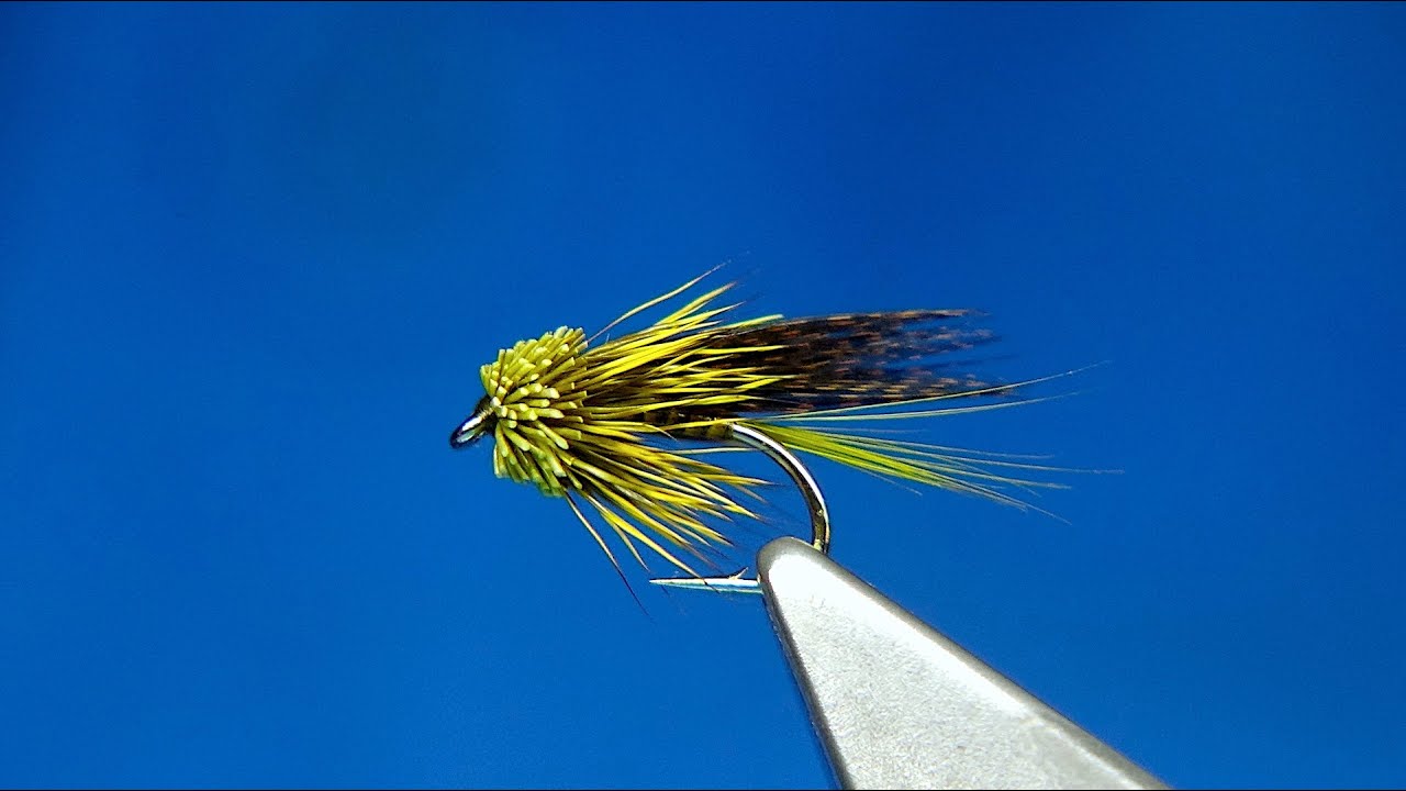 Tying a Small Olive Quilled Muddler with Davie McPhail