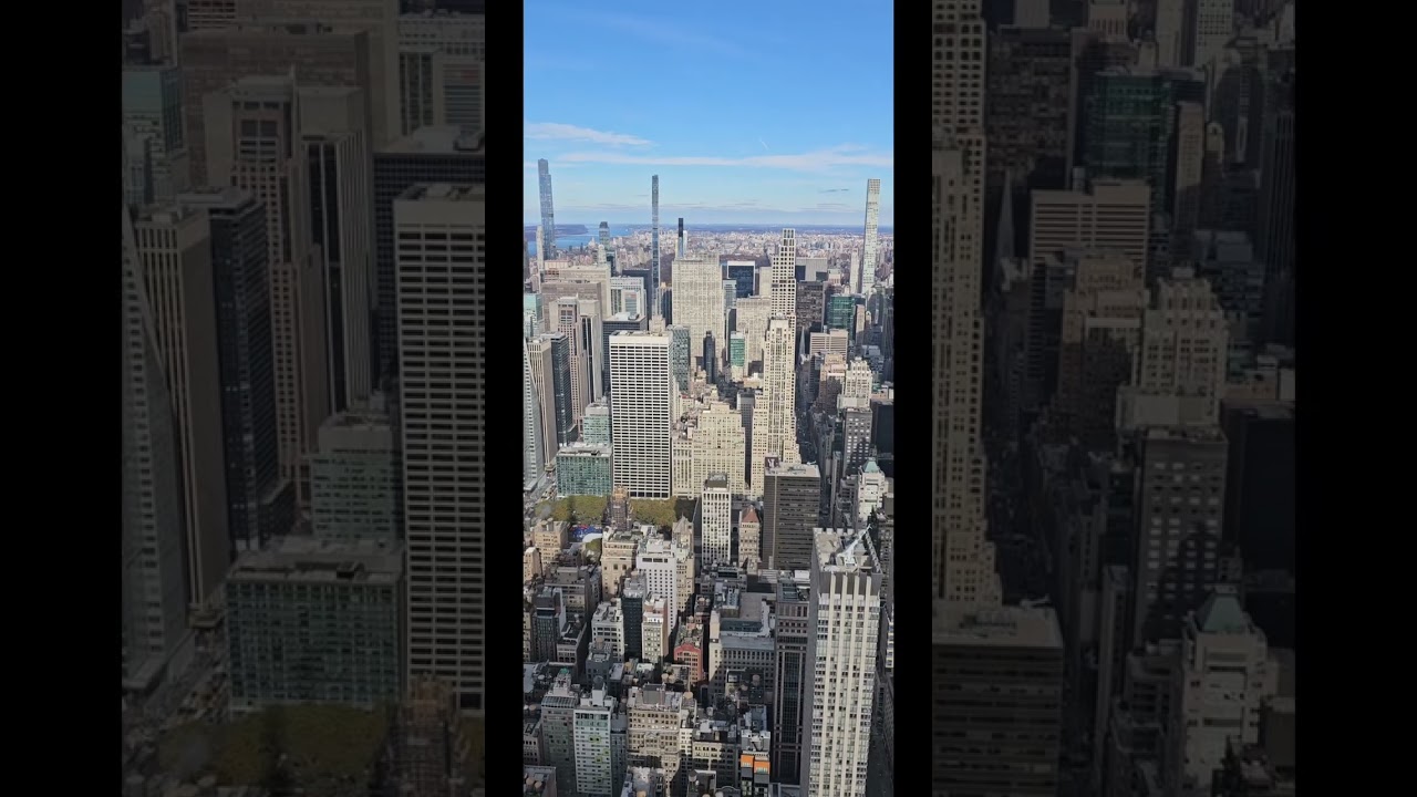 Vista panoramica desde Empire State,Manhathan,N.Y.