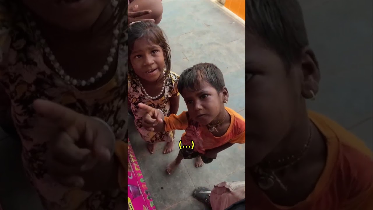 Buying Ice Cream For Indian Beggar Kid Gone Wrong 🇮🇳 #travel #charity #fail #india