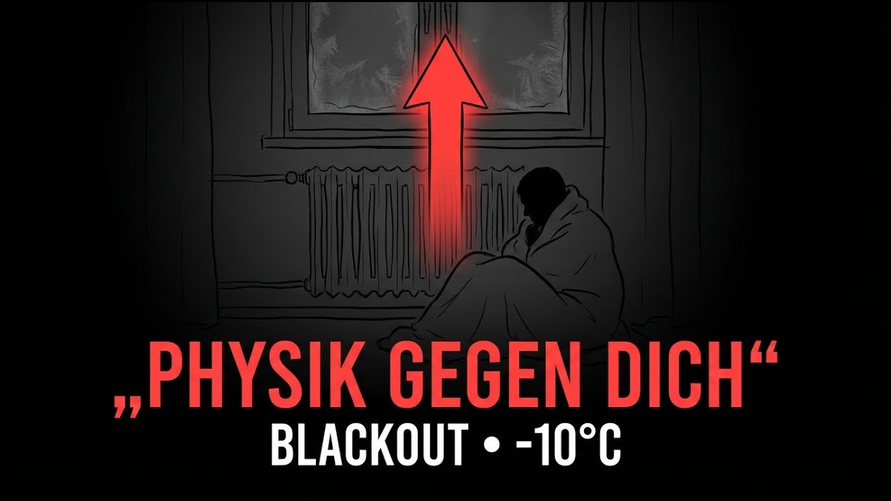 Warum die Heizung dich im Blackout verrät (Die Physik der Kälte)