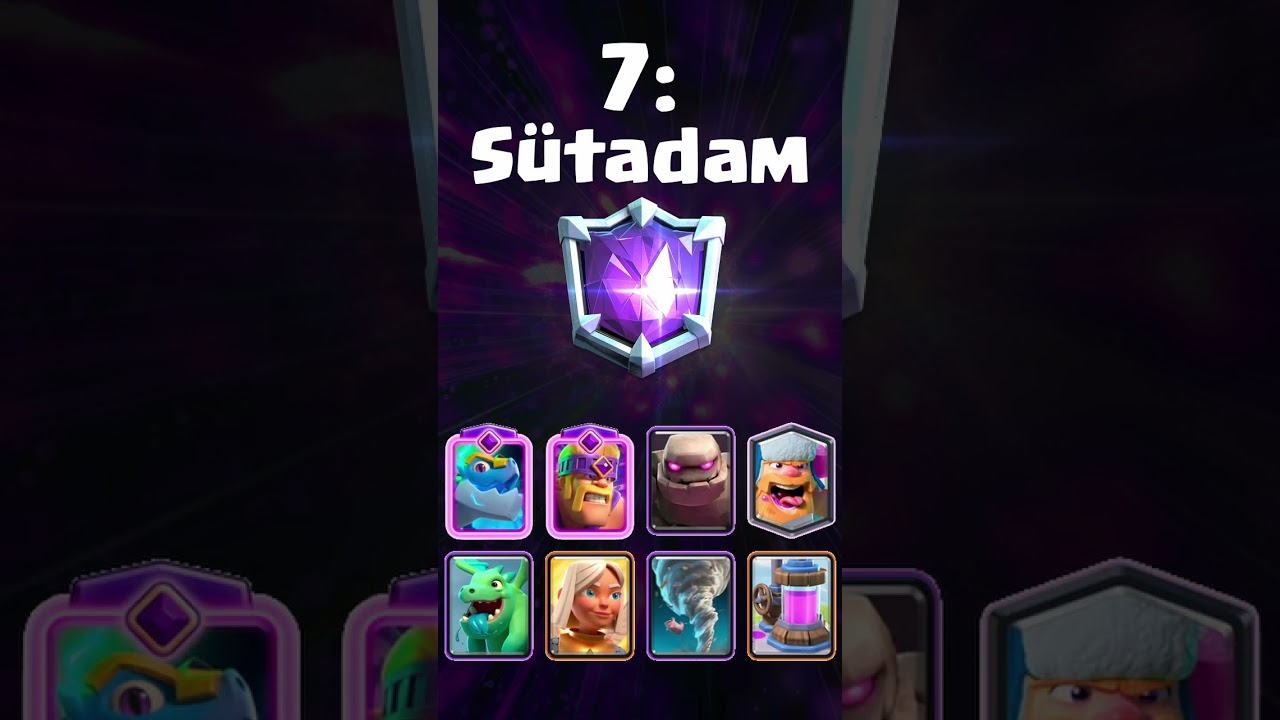 Clash Royale - Top 10 Barbarians Evolution Decks