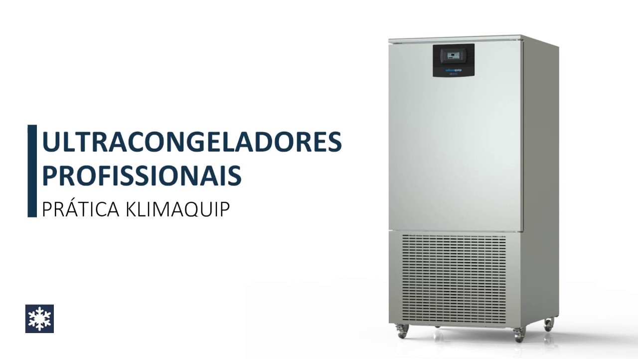 Ultracongeladores Profissionais Pr&aacute;tica Klimaquip