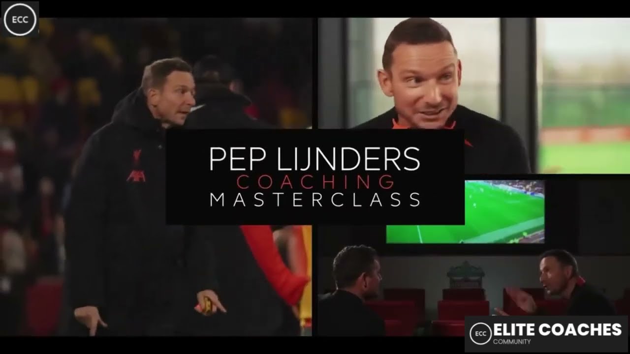 Pep Lijnders Masterclass - Insights into Jurgen Klopp's approach