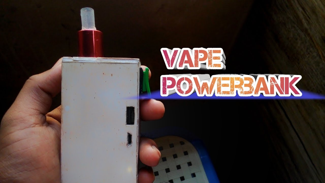 How to make VAPE | Super vape + 4400mAh powerbank |2019| BD|E-Cigarate|