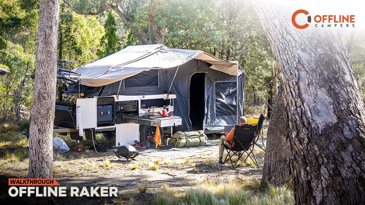 OFFLINE CAMPERS | Raker Camper Trailer Walkthrough