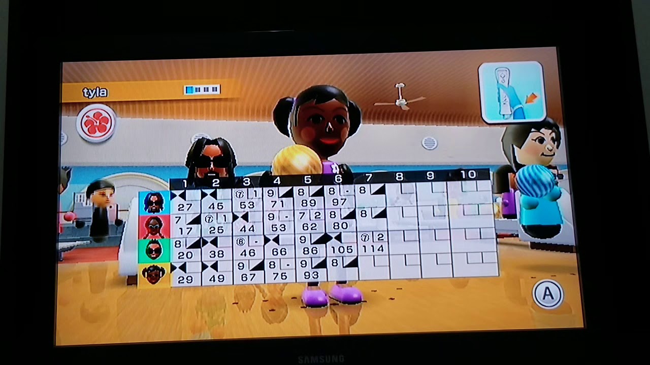 Wii Sports Resort Боулинг для 4 игроков