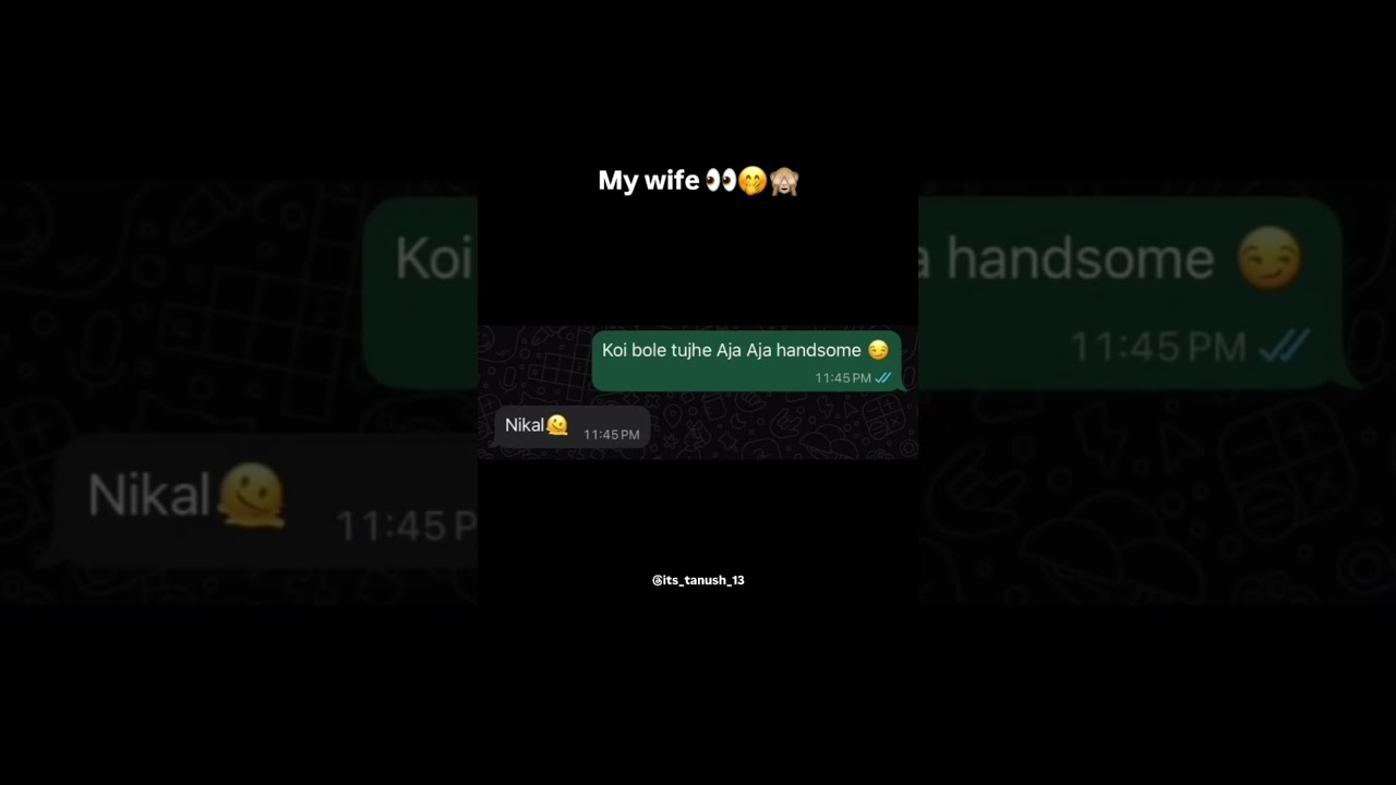 Tag ur wife 🤭#shortvideo #couplestatus #husbandwife #ytshorts #trendingshorts #funny #funnyshorts