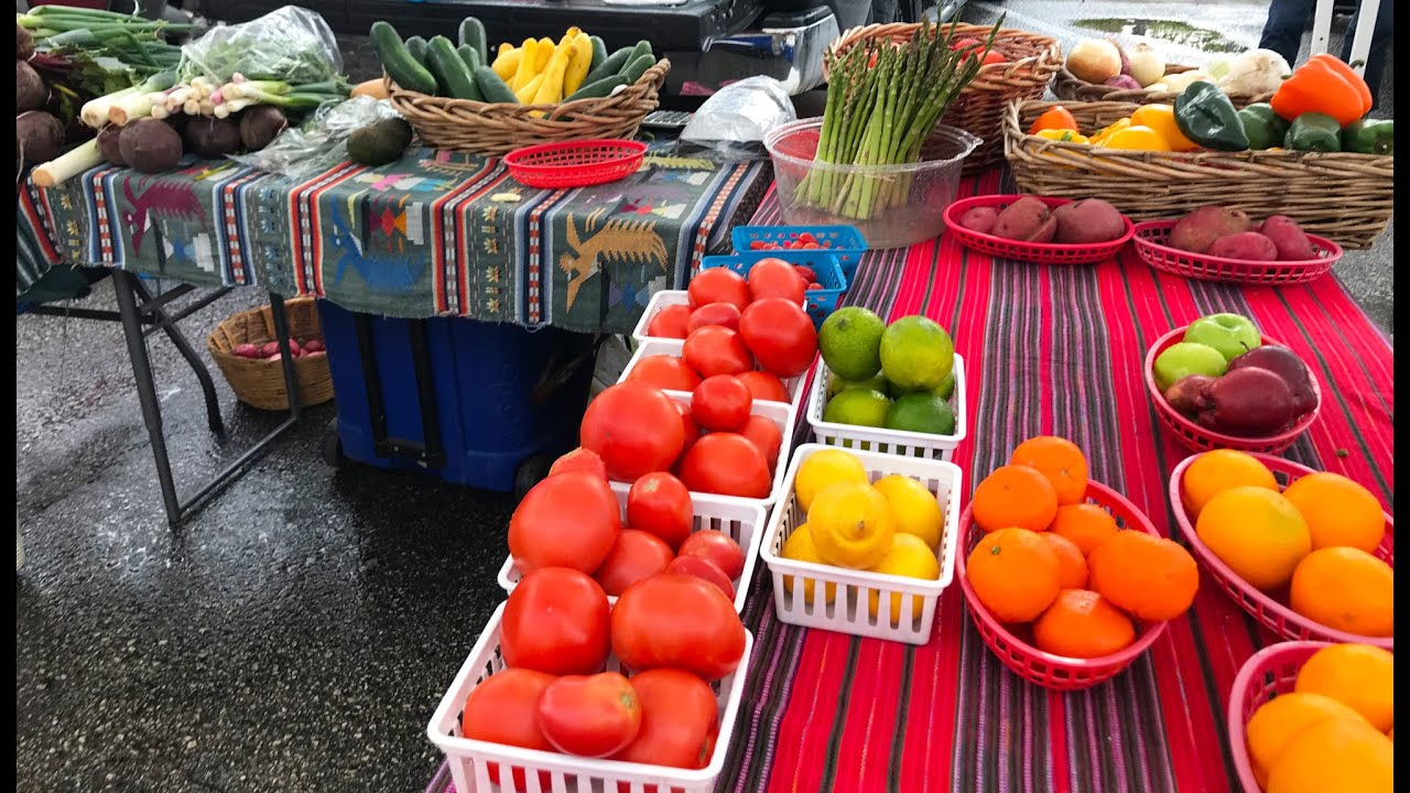 The Farmers Market in SAN MARCOS, Texas.