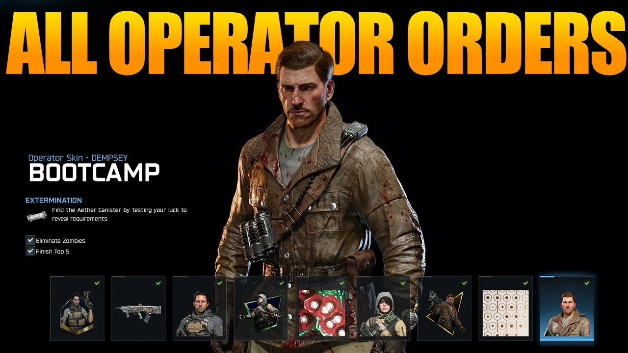How To Complete Every Operator Order (Black Out Royale / Warzone)