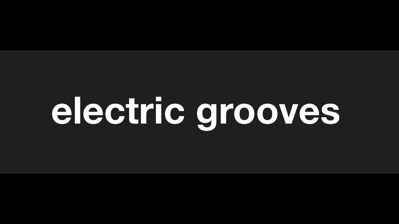 john williams live - electric grooves #2 030126