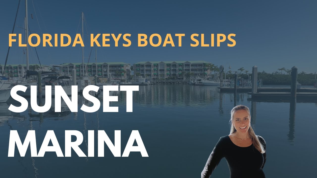 Boat Slip for Sale at Sunset Marina in the Florida Keys