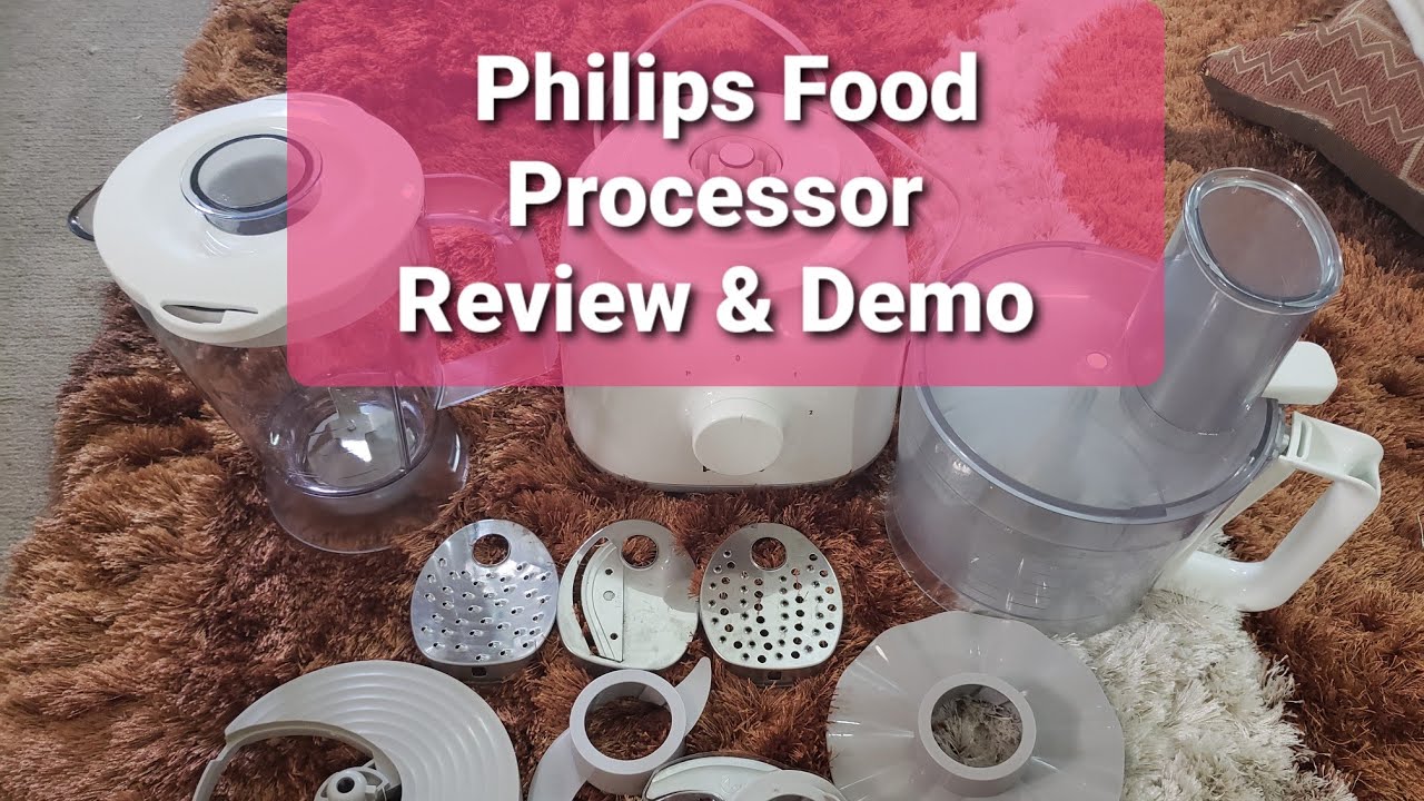 Philips Food Processor Review & Demo | How to use a Food Processor