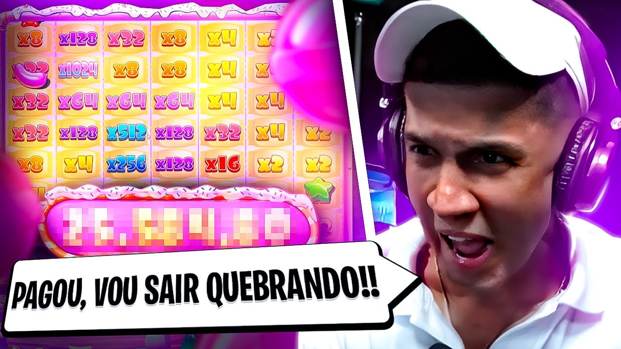 MUITOOO MULTIPLICADOR DE 1000 NO SUGAR RUSH!! HUDSON AMORIM
