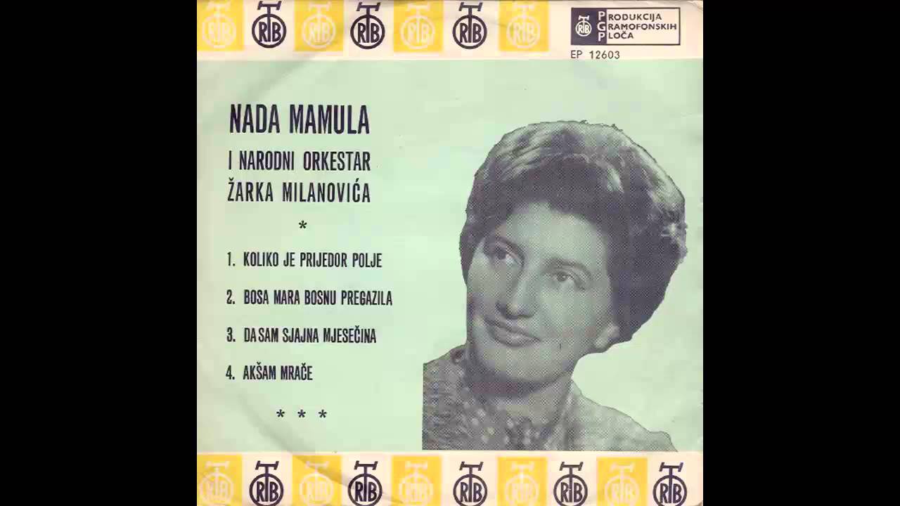 Nada Mamula - Aksam mrace - (Audio 1964) HD