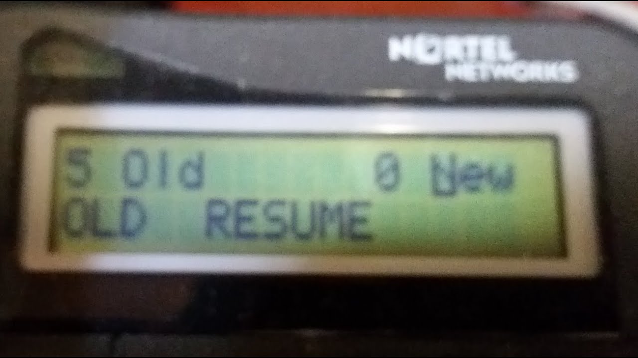 Accessing Nortel Caller ID Log