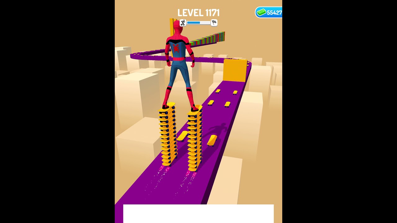 &rlm;Spiderman Skacker Stacker - Fun Mobile Gameplay #shorts