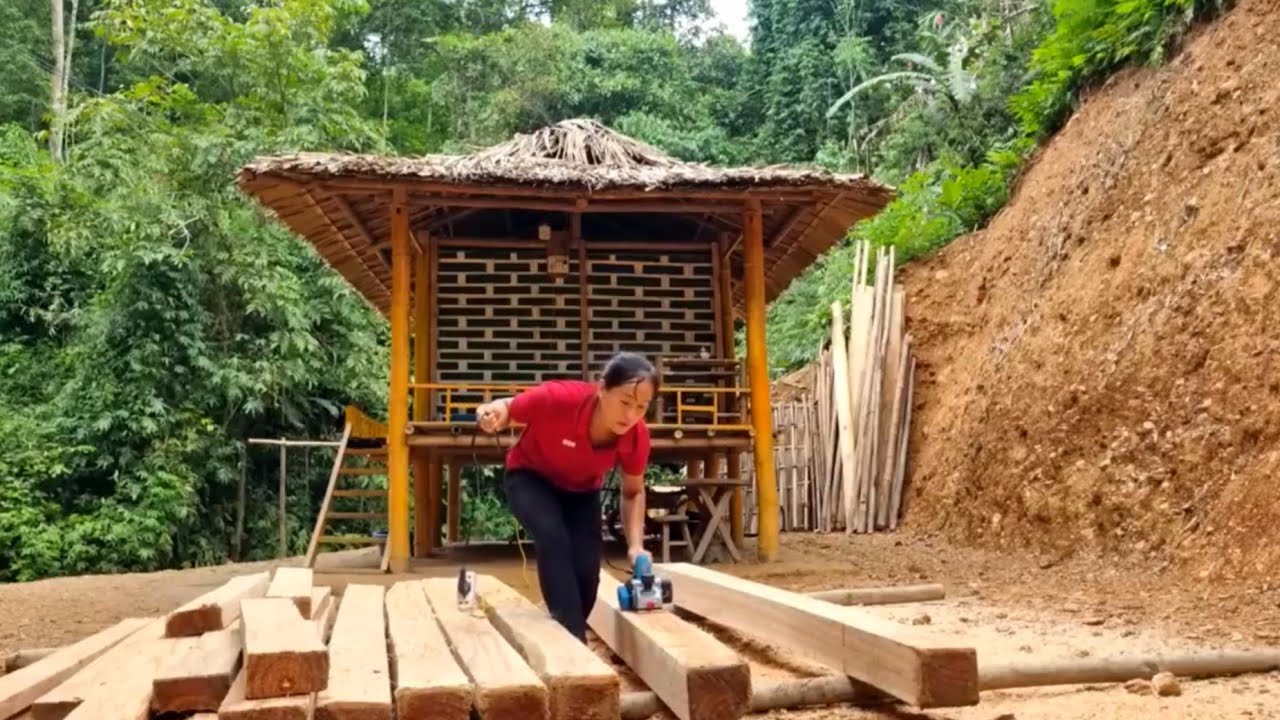 How to build a sturdy and durable wooden house | Lý Thị Viện