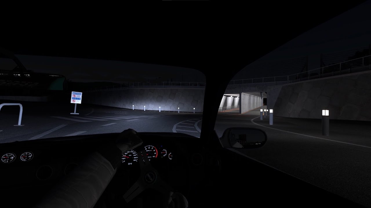 Night ride down Kyoto's backroads (FAST) - Live for Speed