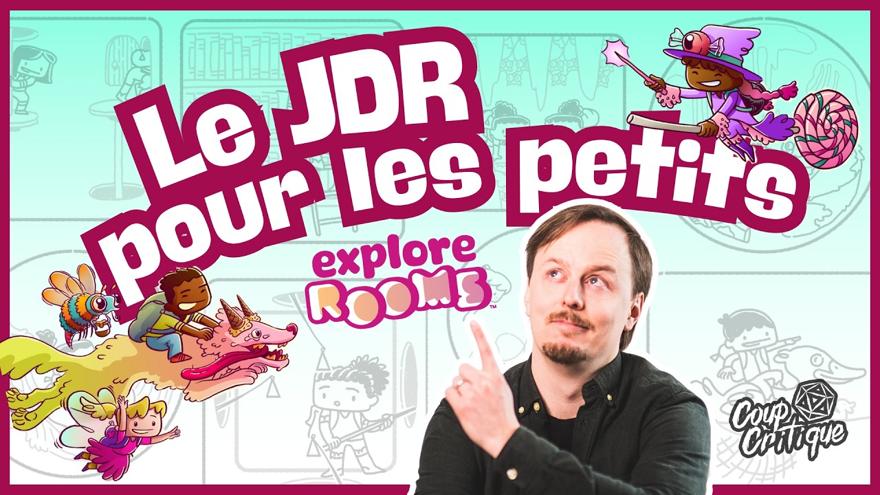 CRITIQUE JDR | Initier son enfant au jeu de rôle avec Explore Rooms 👧🚪✨