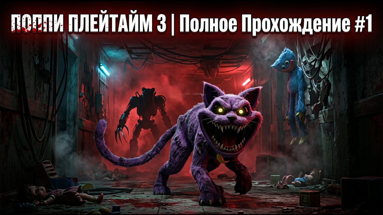 Poppy Playtime Chapter 3 Кто Эта Тварь За Стеной? #1 #youtubeигры