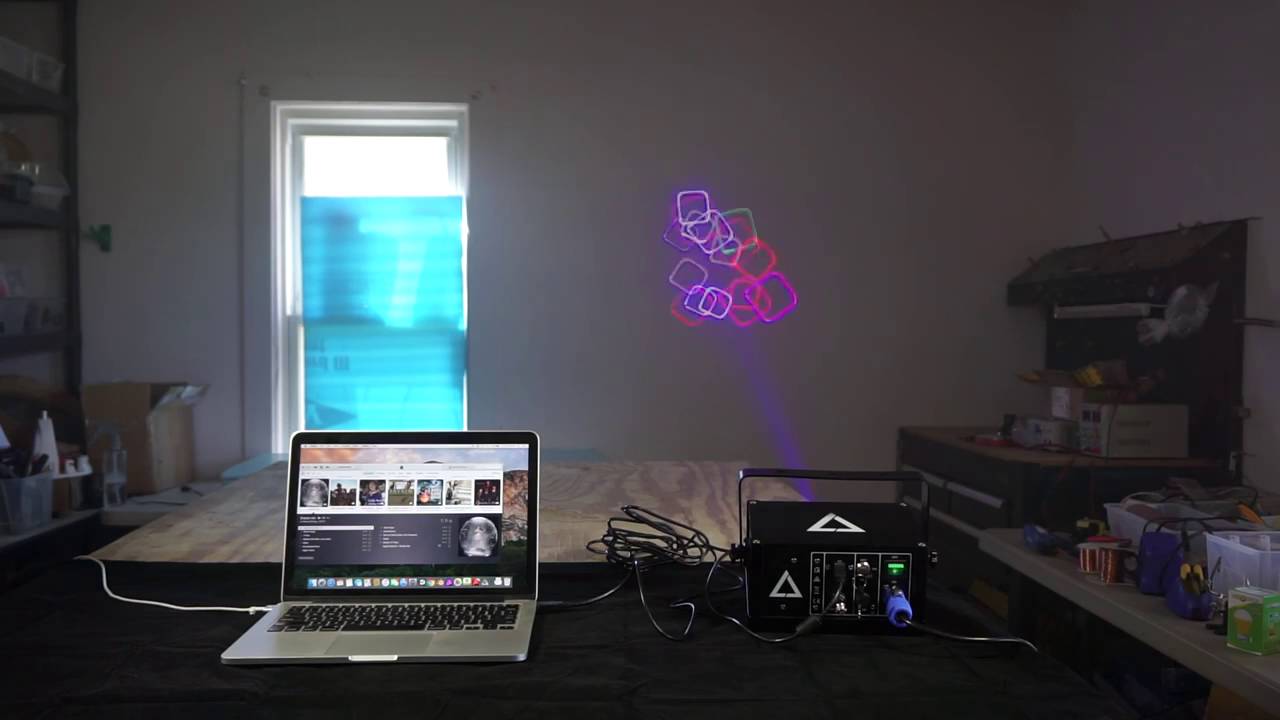 LaserDock demo: PlugAndGo