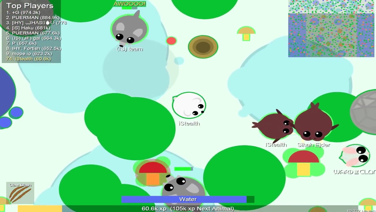 MOPE IO NEW EPIC BEAR & POLAR BEAR ABILITIES! BIG NEW UPDATE IN MOPE IO! Mope io