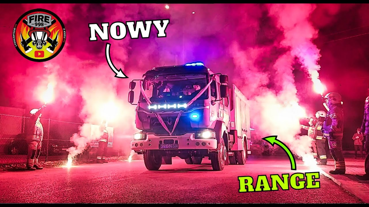 STAR 266 ZAKOŃCZYŁ SŁUŻBĘ - NOWY RENAULT WJEŻDŻA DO PODZIAŁU BOJOWEGO! POWITANIE W  OSP MROWLA 2024