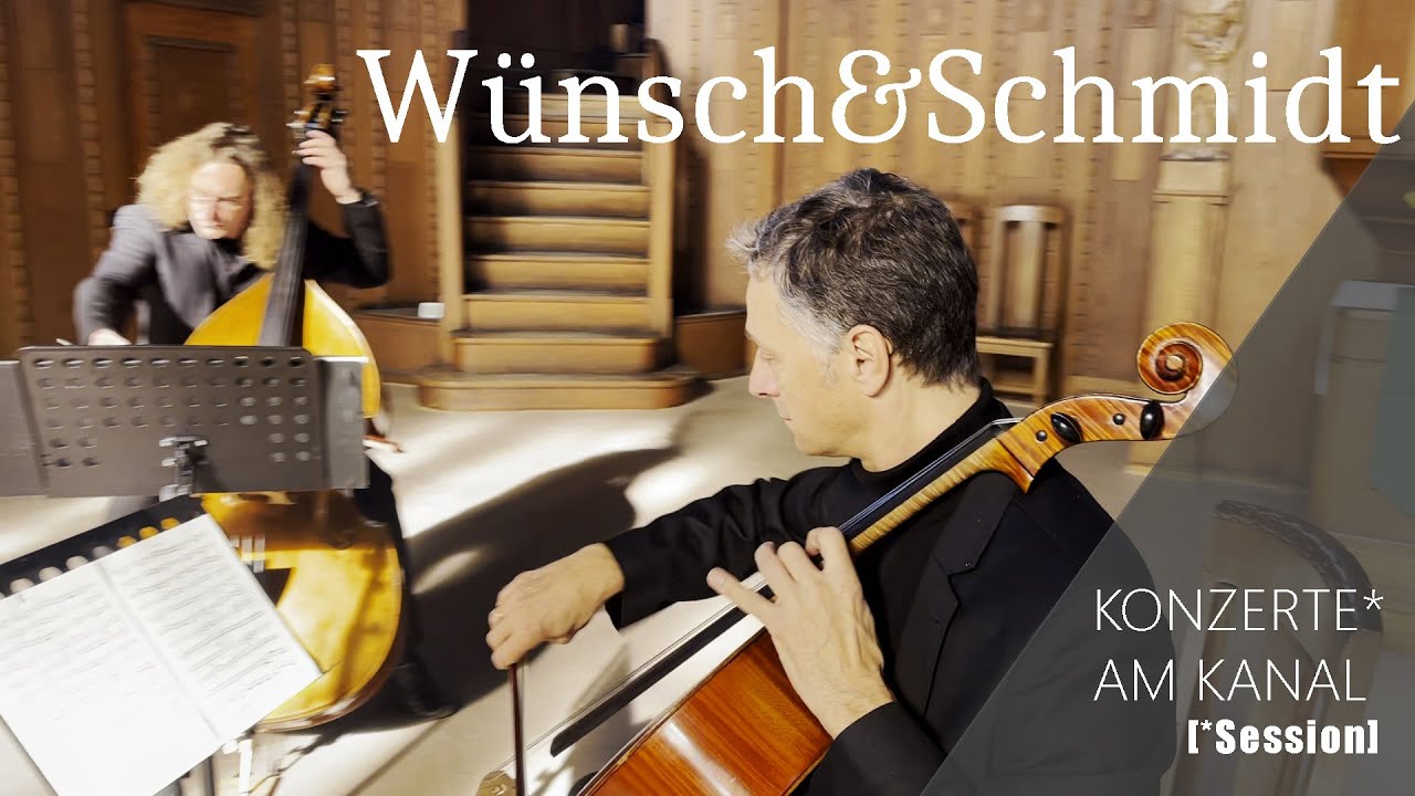Konzerte am Kanal Sessions – Stephan Wünsch, Cello / Tilman Schmidt, Kontrabass