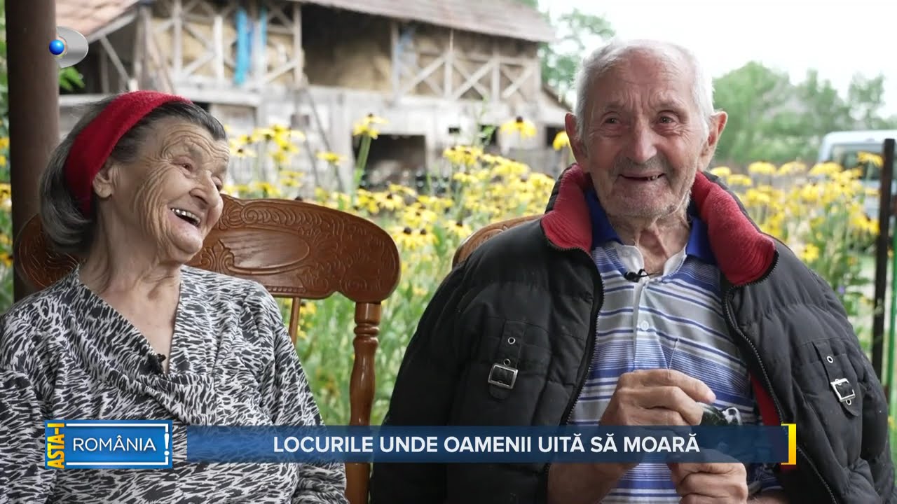 Asta-i Romania (25.08.) - Locul unde oamenii uita sa moara! Sanatosi si activi la peste 100 de ani!