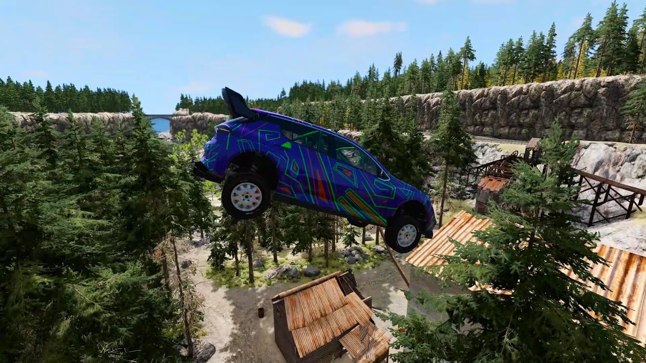 BeamNG.Drive XERO Parklands is a playground for everything.