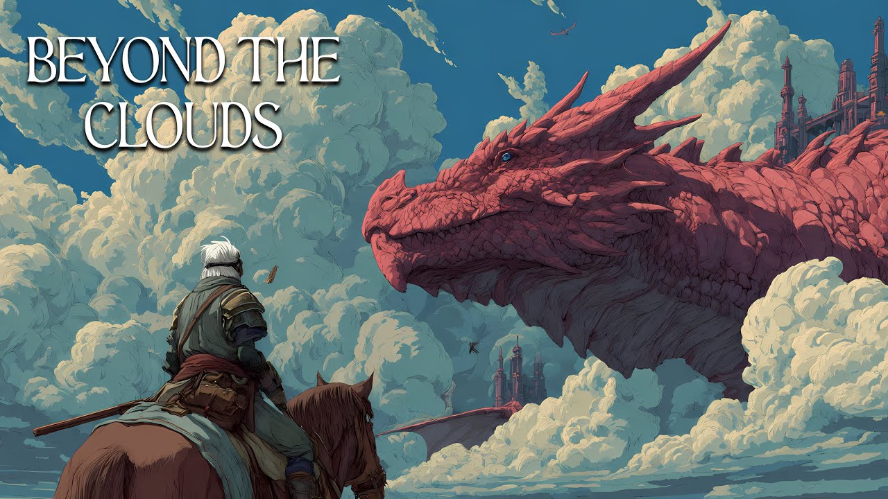 POV: Facing the Legendary Sky Dragon | 2 Hours Epic Medieval Ambience for Deep Focus & Reading