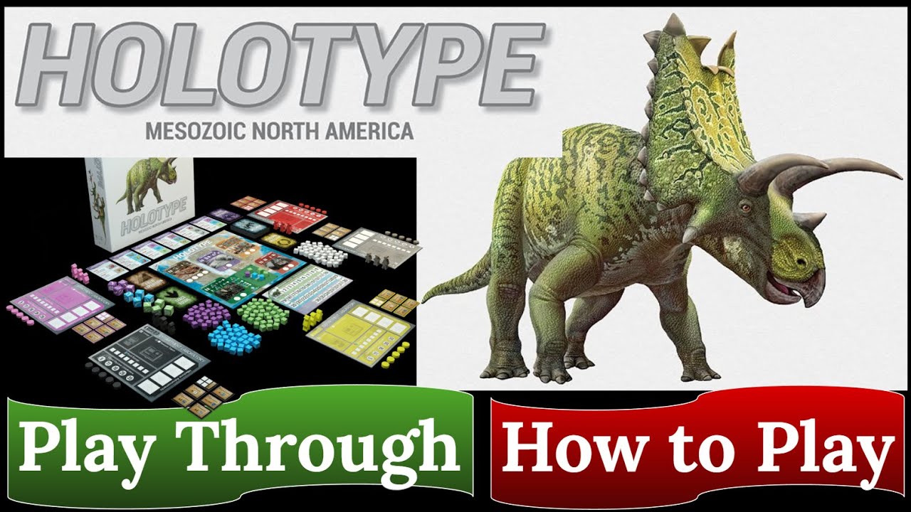 Holotype: Mesozoic North America - How to Play & Play Through