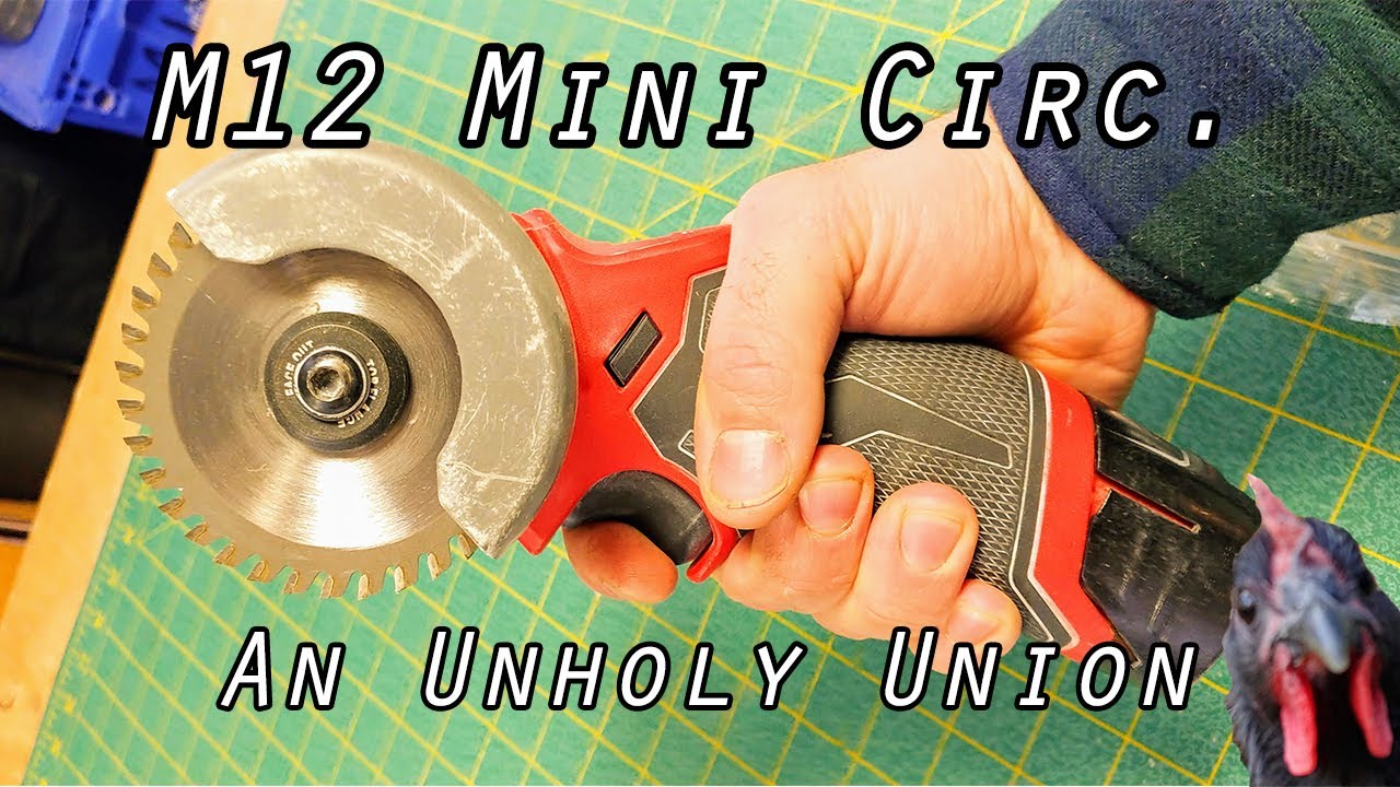 How To Convert Milwaukee M12 Mini Cut-Off Tool Into A Mini Circular Saw 1/2